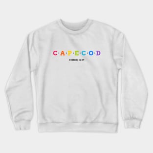 Cape Cod Rainbow Pride Crewneck Sweatshirt